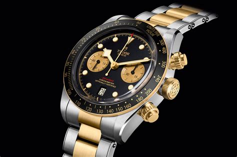 TUDOR Black Bay Chrono S&G watch 